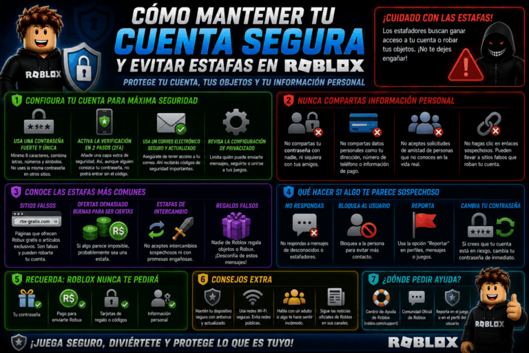 Cómo mantener tu cuenta segura y evitar estafas